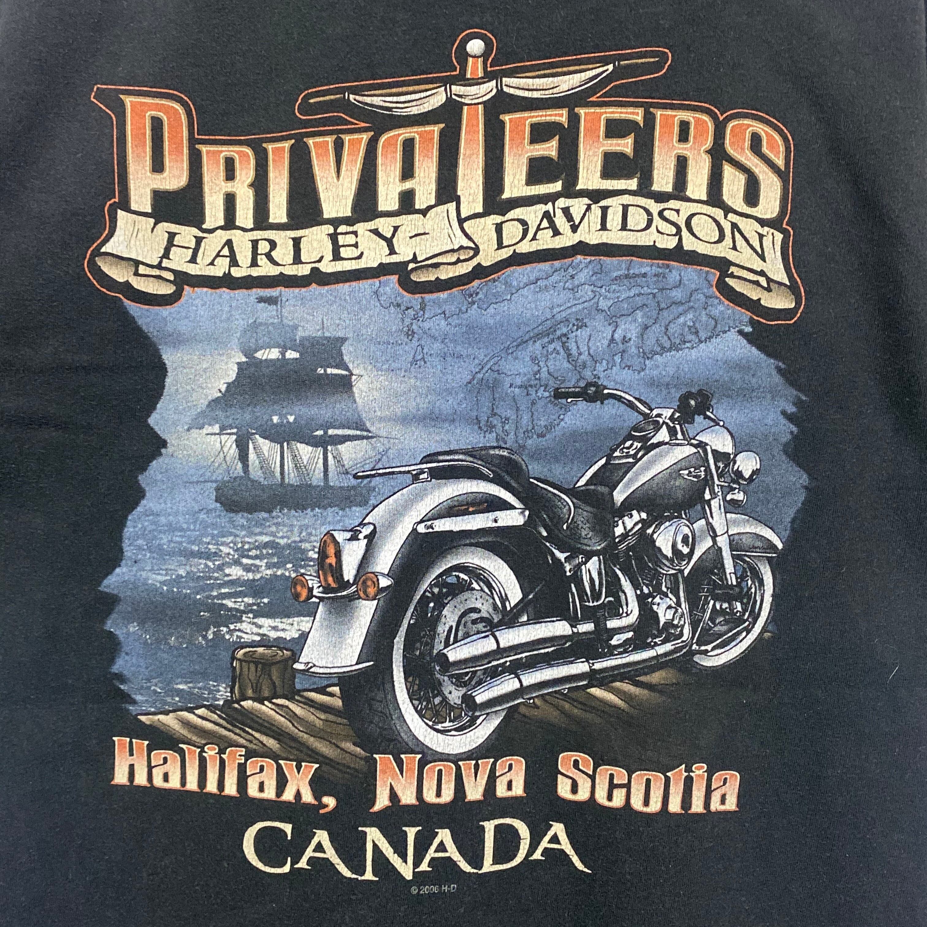 USA製 Harley-Davidson ハーレーダビッドソン モーターサイクル バイクTシャツ ヴィンテージ メンズL 古着【Tシャツ】 |  cave 古着屋【公式】古着通販サイト