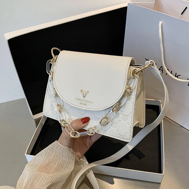 レディースバッグ2020新作メッセンジャーバッグ潮サマーネットレッドワイルドショルダーバッグインエグファッションチェーンスモールスクエアバッグ Tiancai_Wing_Bag0947521