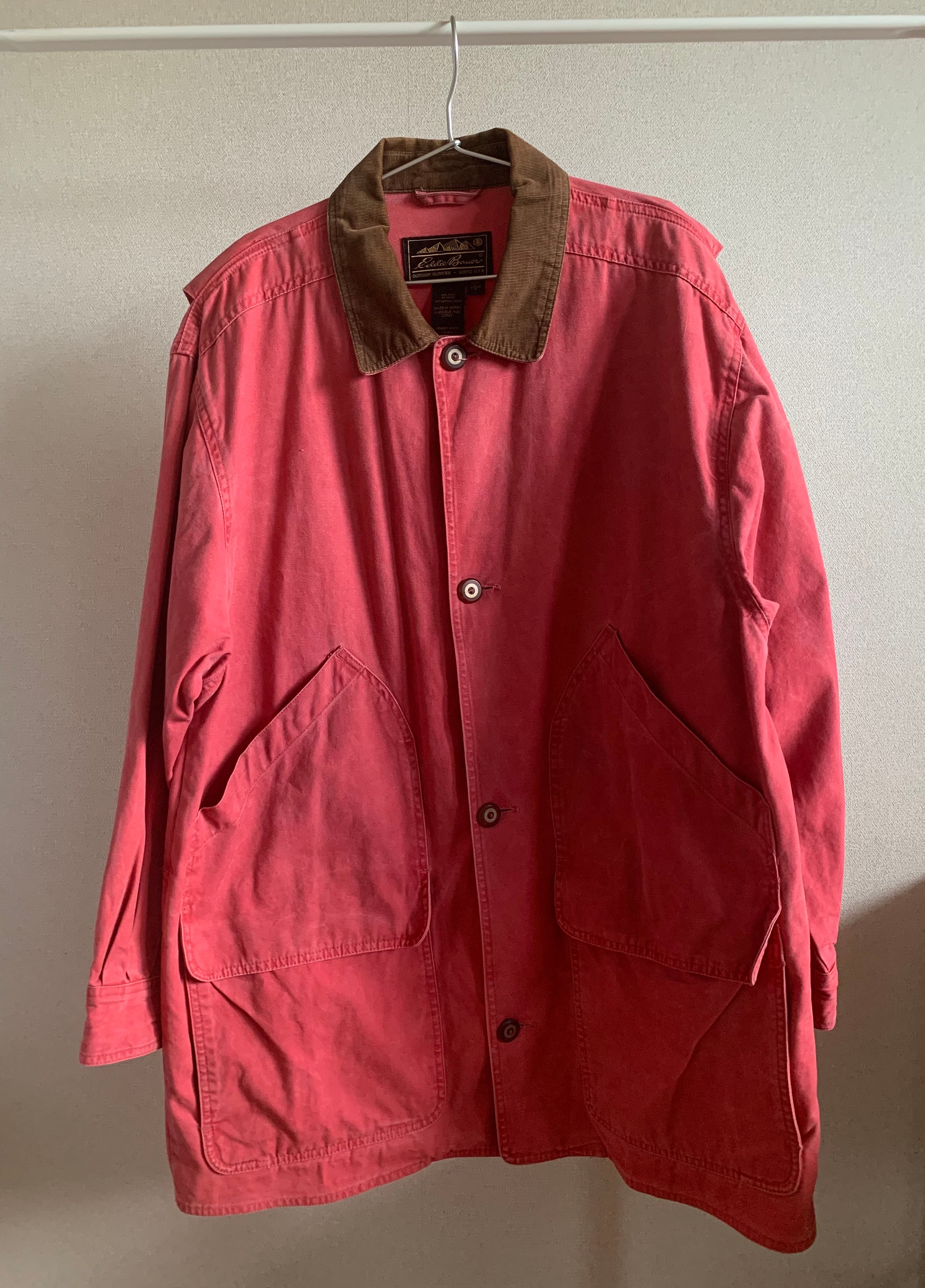 80s-90s Eddie Bauer hunting jacket pigment dye 1980年代 90年代