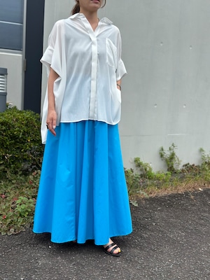 【MICCALE MICCALE】ウエストギャザースカート