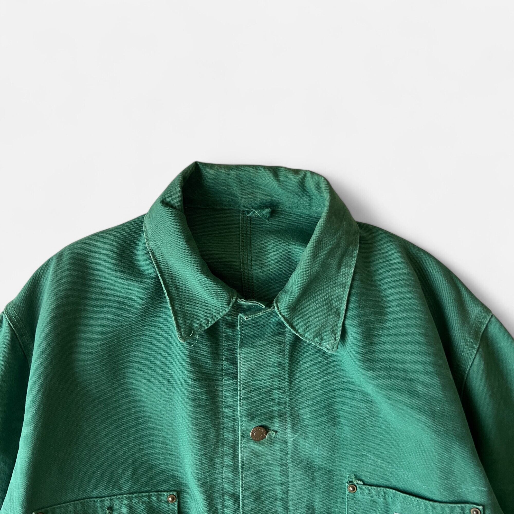 1994 Carhartt Michigan Chore Coat CU1058 Cactus L | assemble store