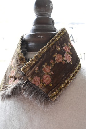 Bon vieux temps(ボンヴュータン) 24A/W リバーシブルつけ襟