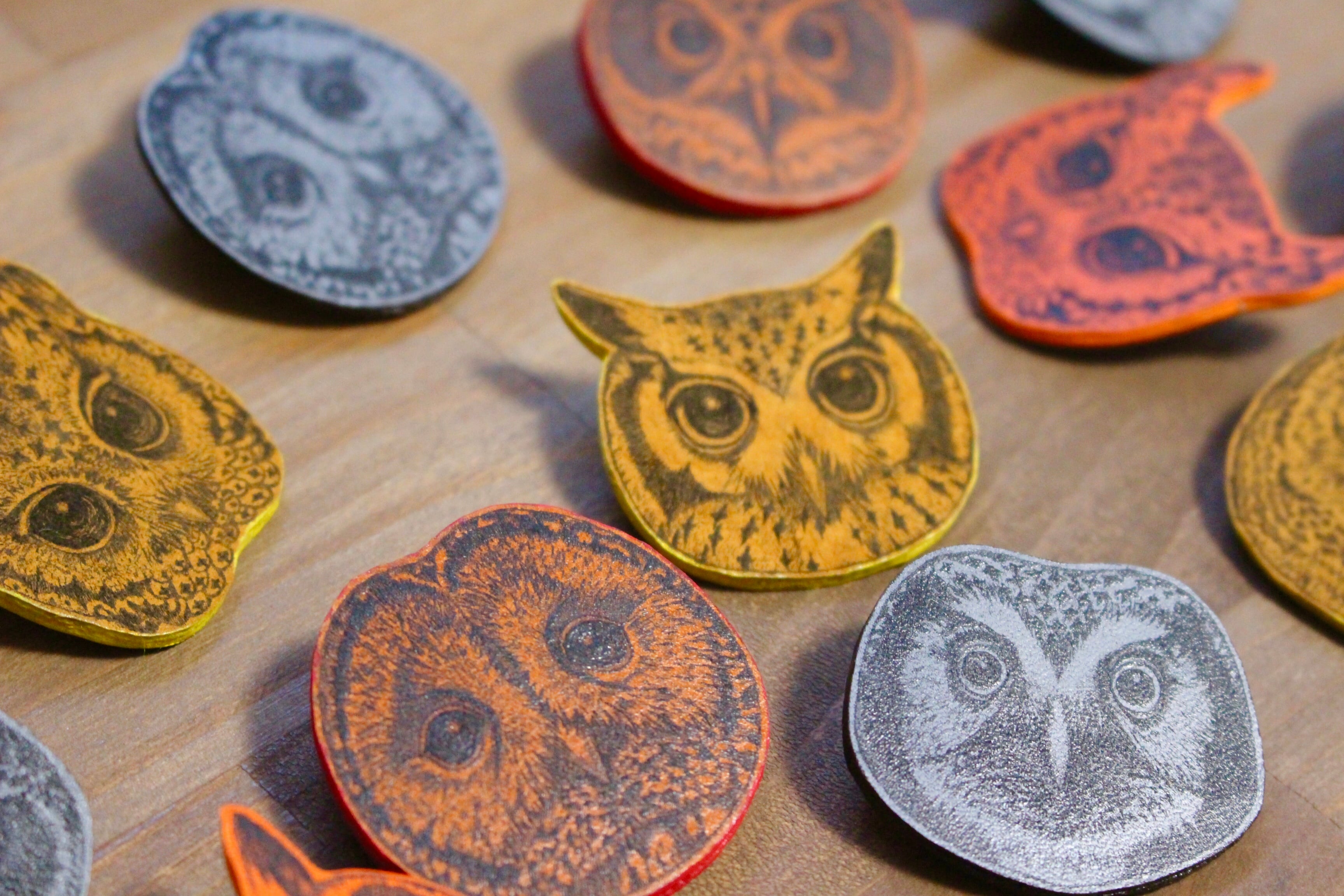 銅版画レザーピンバッジ (第4世代) | 十堂 -tsunashido-