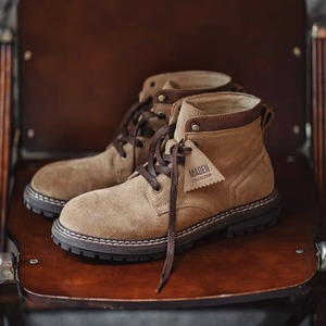 Retro Dune Color Suede Boots / レトロ デューン カラー スエード ブーツ