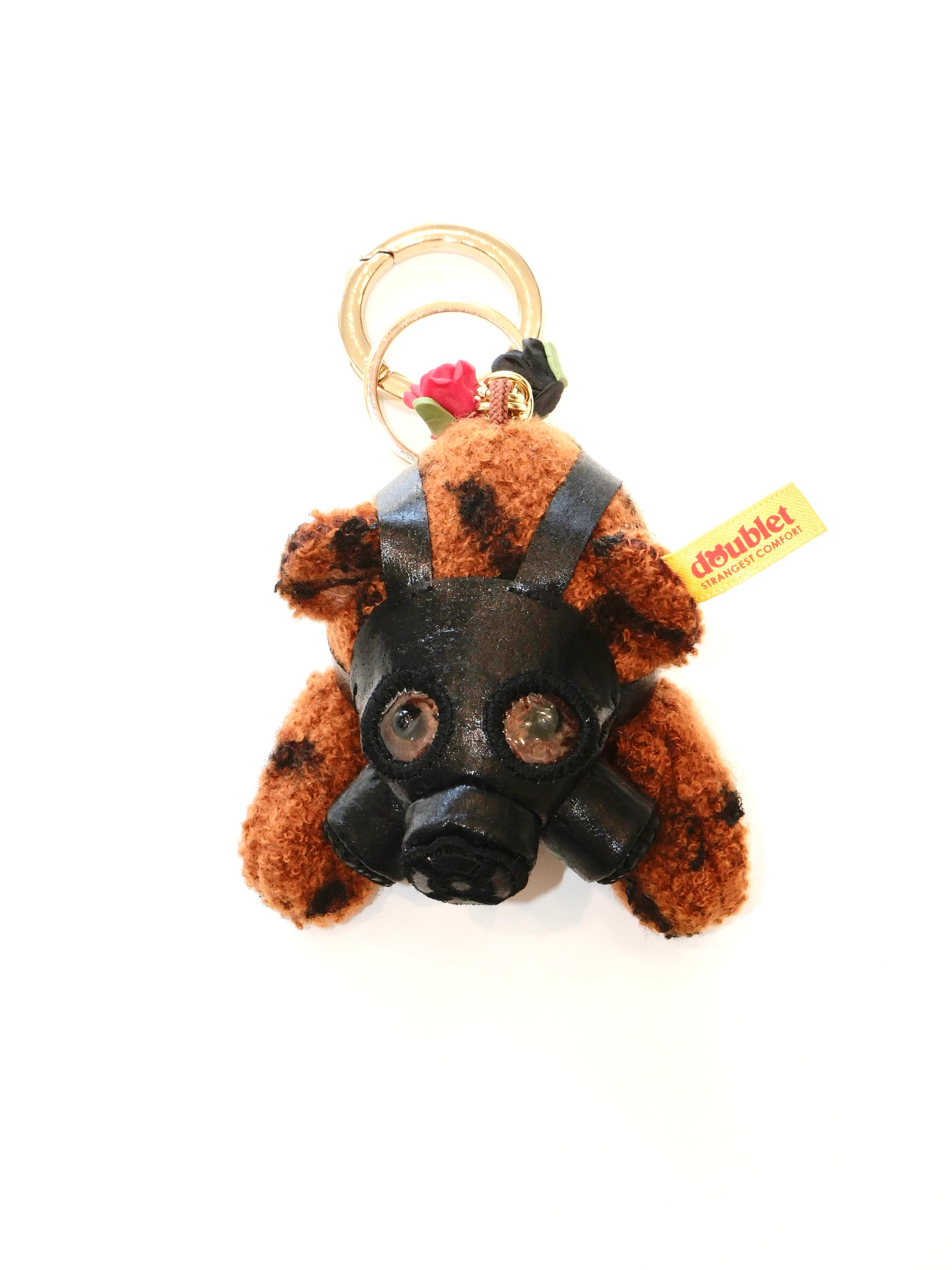 doublet GAS MASK BEAR KEY RING (Silver) | CONSTRUCT1