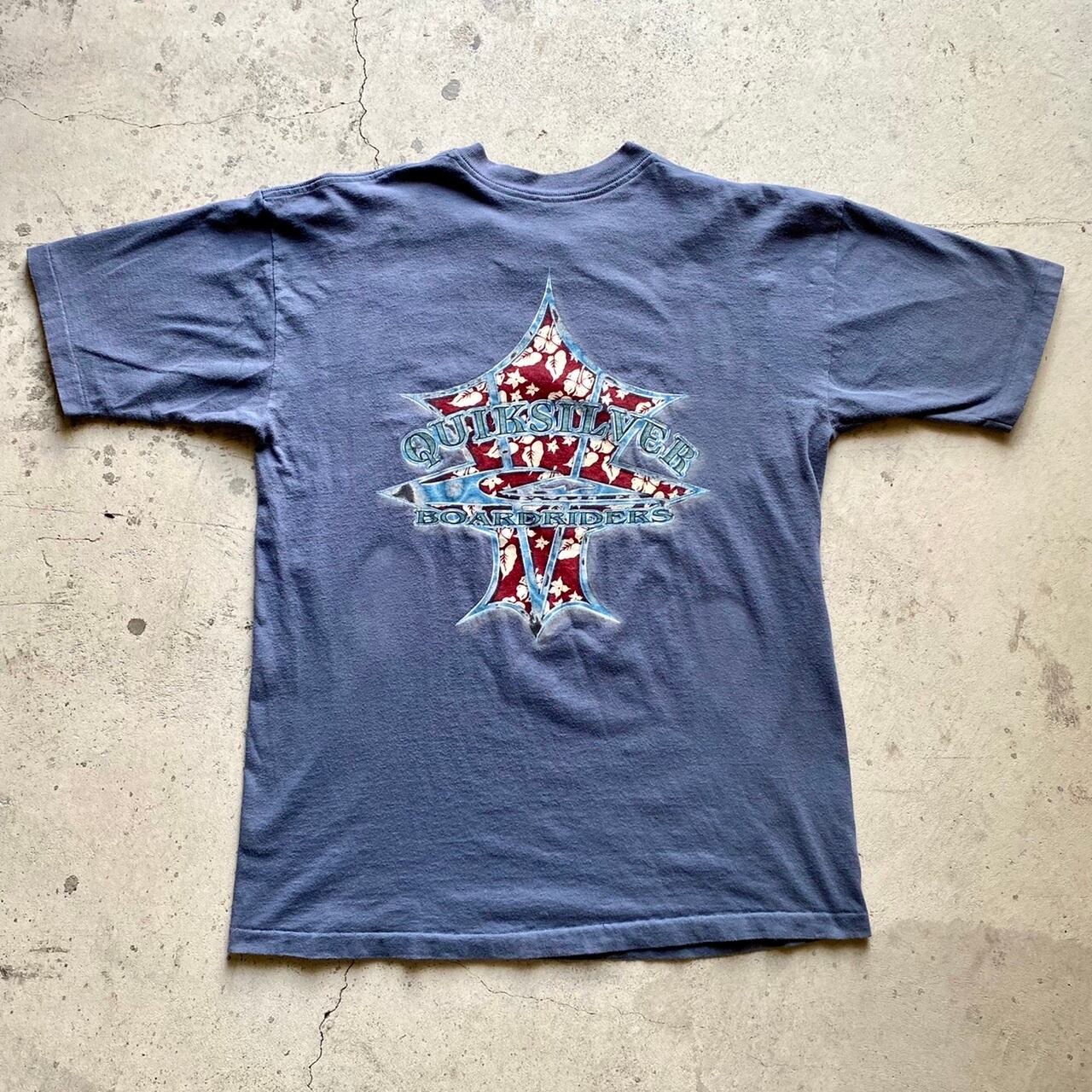 used vintage 90年代 クイックシルバーQUIKSILVER サーフ スケートT 