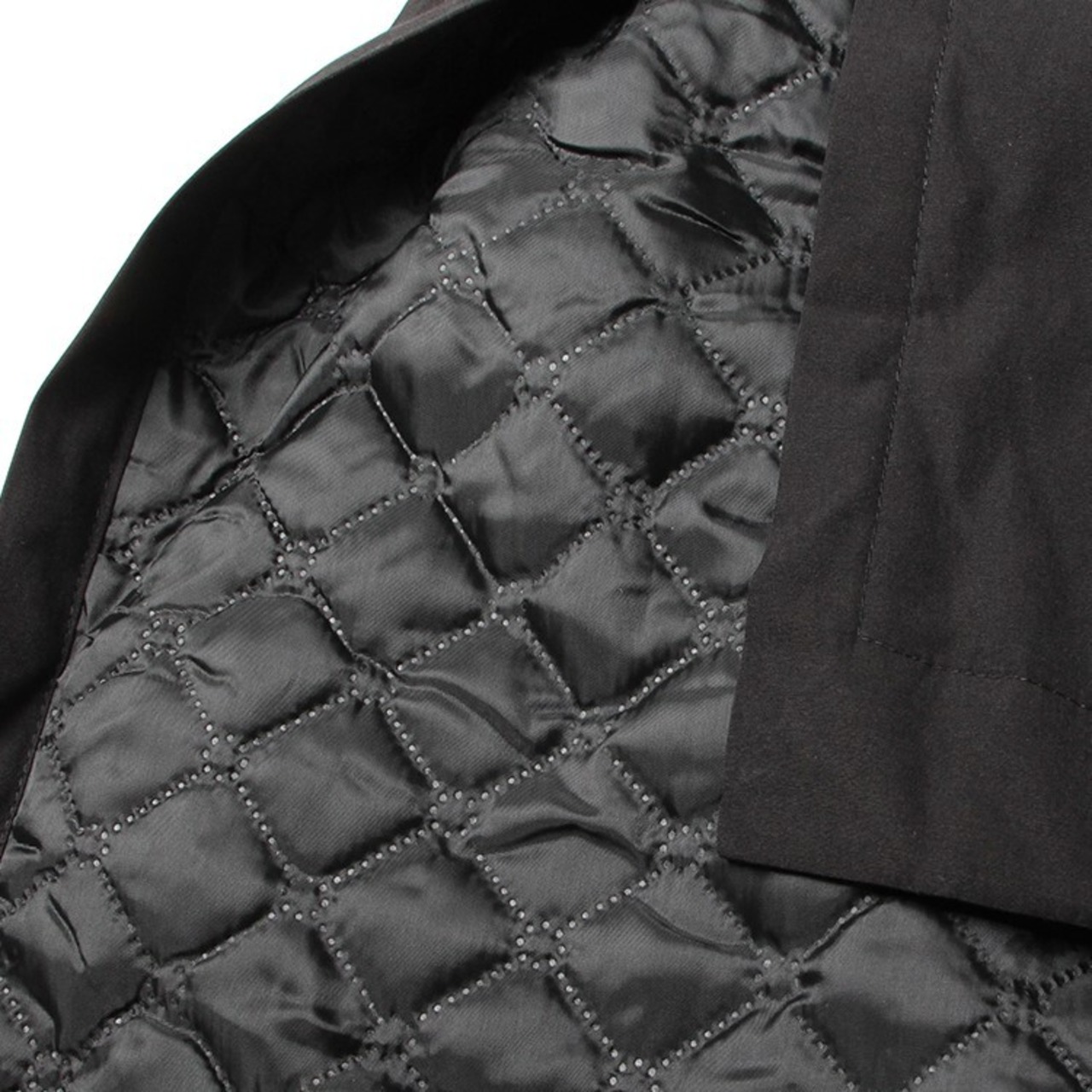 Stand Collar Cotton-padded Coat / スタンドカラー コットンパッド コート