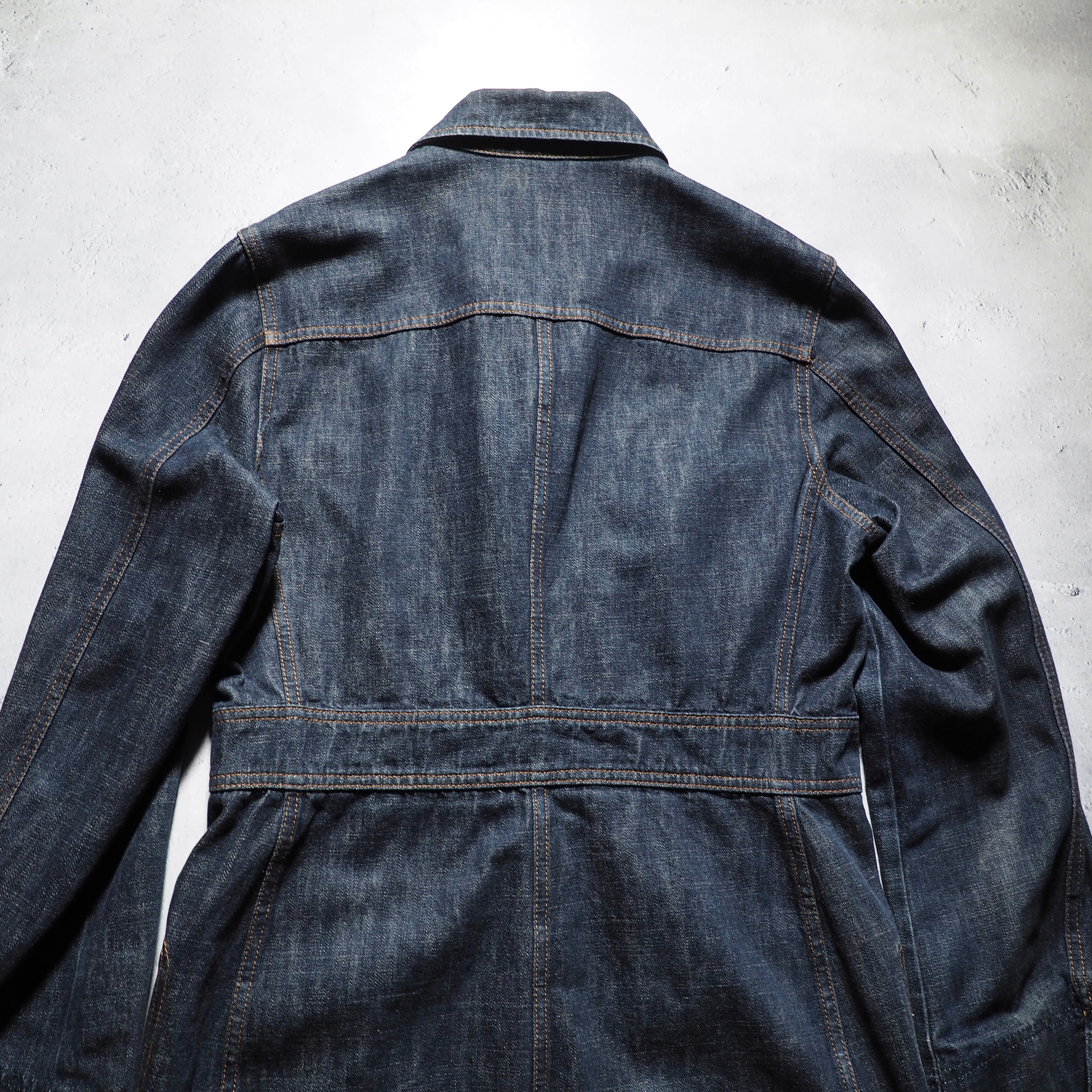 2001AW ” MIUMIU ” Denim coveralls jacket (made in Italy)