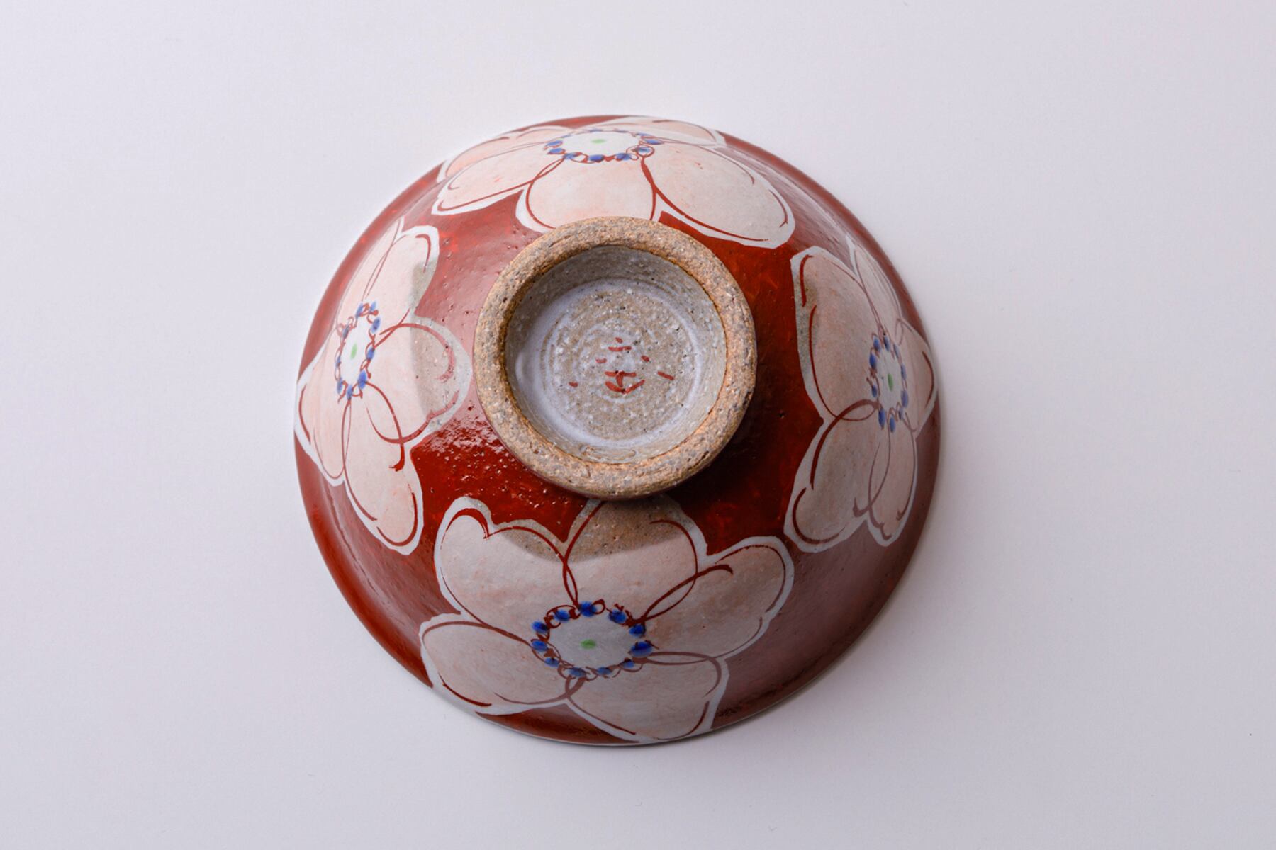 飯碗 朱花うらら | 虚空蔵窯｜石川県能美市の九谷焼の窯元。九谷焼の