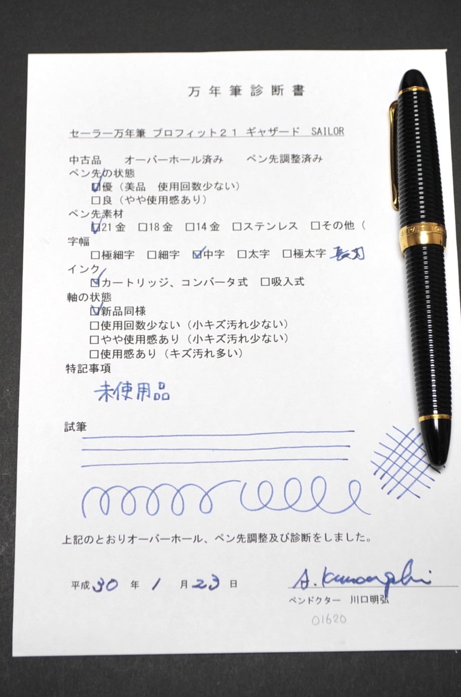 セーラー万年筆 プロフィット 21 ギャザード 旧 SAILOR PROFIT 21