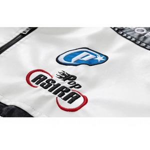 Racing logo zip-up jacket 1088