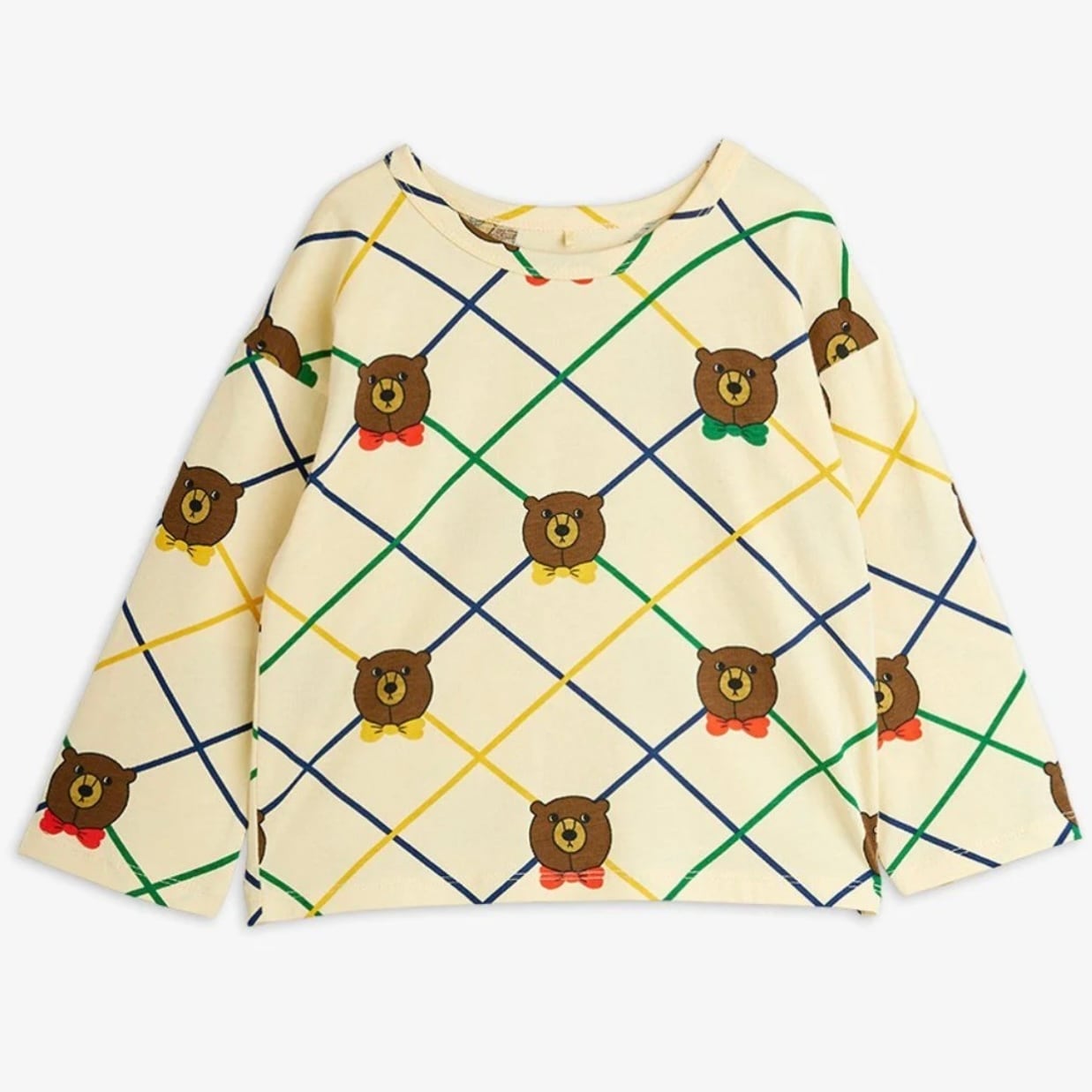 mini rodini Bear Check L/S T-SHIRT【92-134cm】