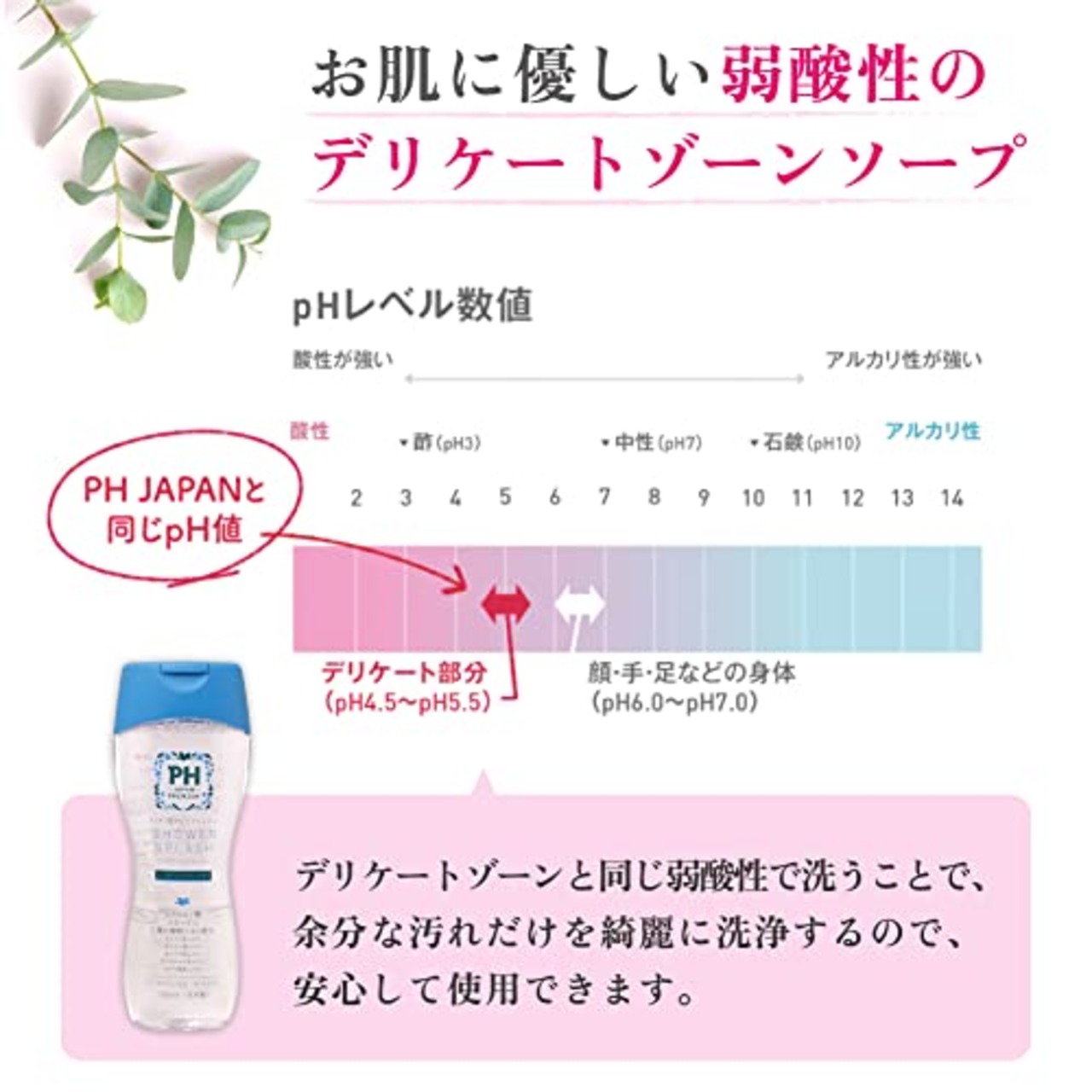 PH -JAPAN- PREMIUM デリケートゾーン専用ソープ PH-JAPAN-PREMIUM フェミニンウォッシュ 150ml (パッショネイトブルーム, 150ミリリットル (x 1))