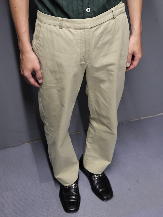 【maison martin margiela】slim fit chino pants