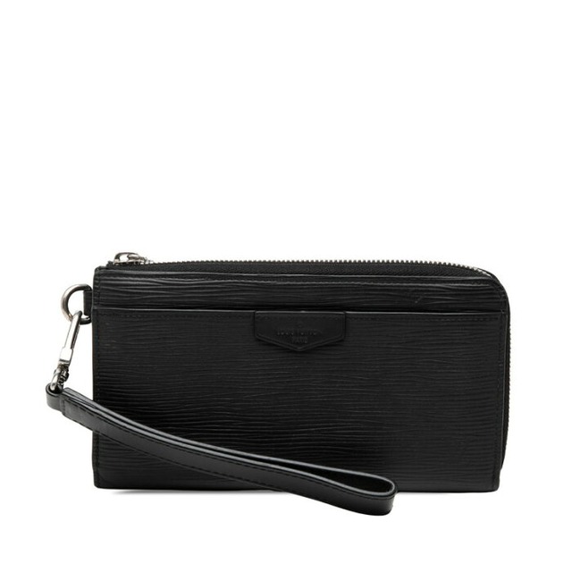 ルイ ヴィトン エピ ジッピー ドラゴンヌ L字ファスナー 長財布 M81325 ノワール ブラック レザー メンズ LOUIS VUITTON 【中古】