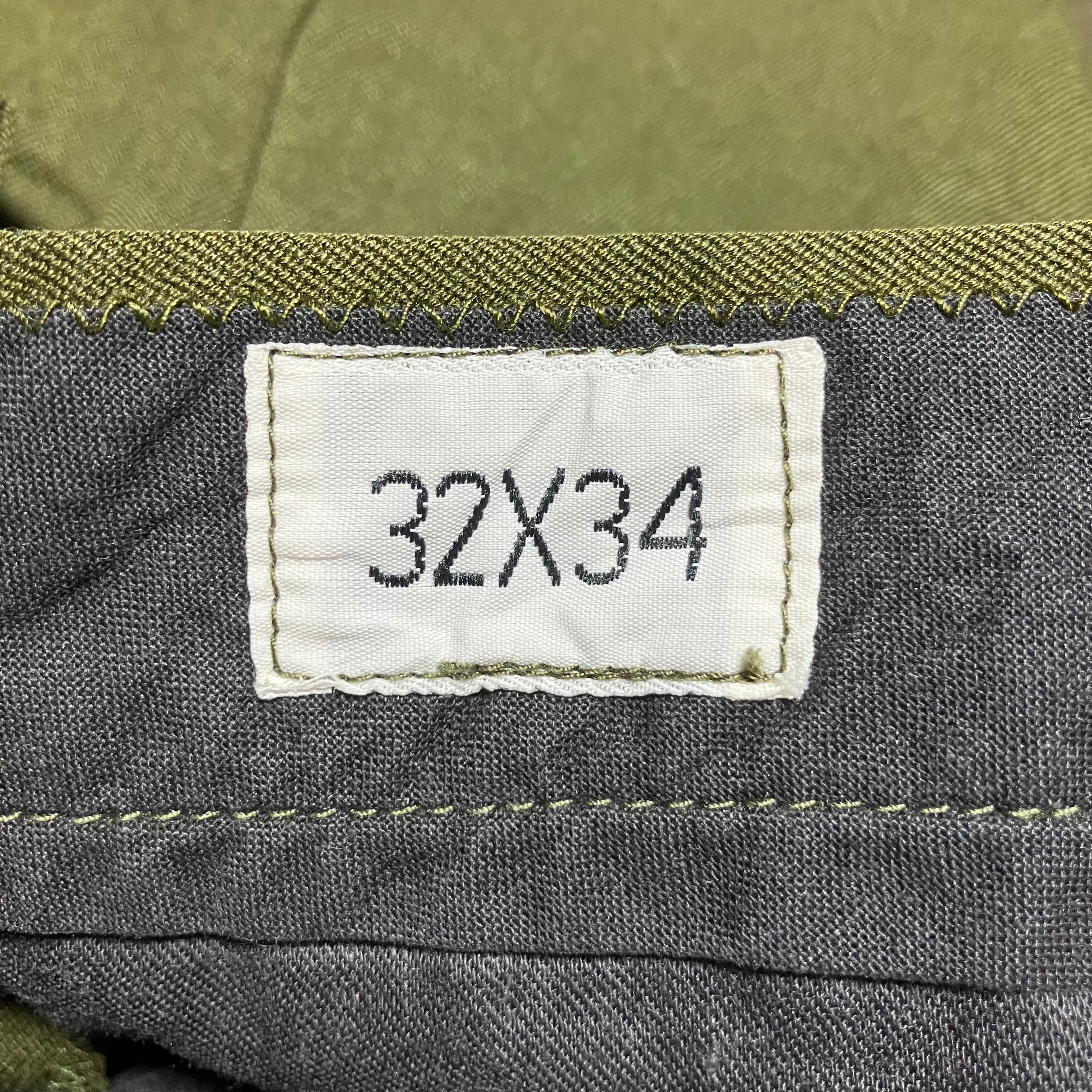 80s US Army 米軍 難燃性アラミドジーンズ ワークパンツ 官給品 W32