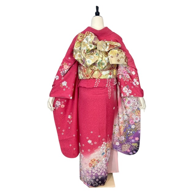 振袖レンタル フルセット F-029-Lサイズ