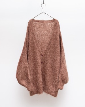 【2025.11.21 INSTAGRAM LIVE】1980s super big dolman sleeve mohair knit cardigan