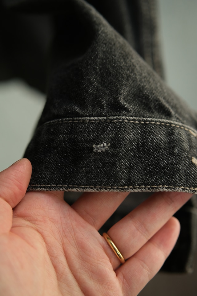 Utah/“MARITHE’ FRANCOIS GIRBAUD” Yarn-dyed denim jacket