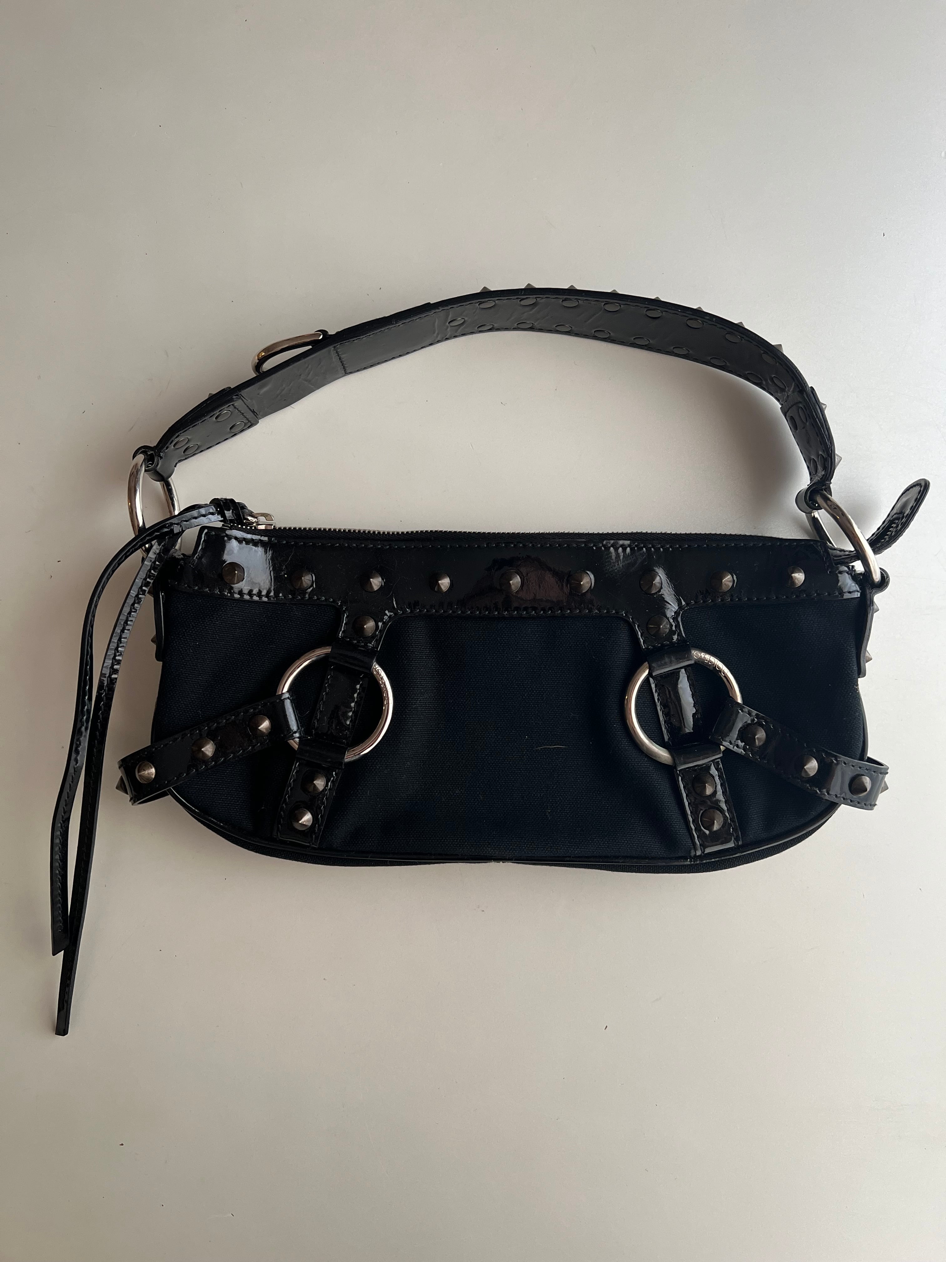 SS2003 DOLCE &GABBANA STUDS HAND BAG | triptraproll SS2003 DOLCE &GABBANA STUDS HAND BAG | triptraproll