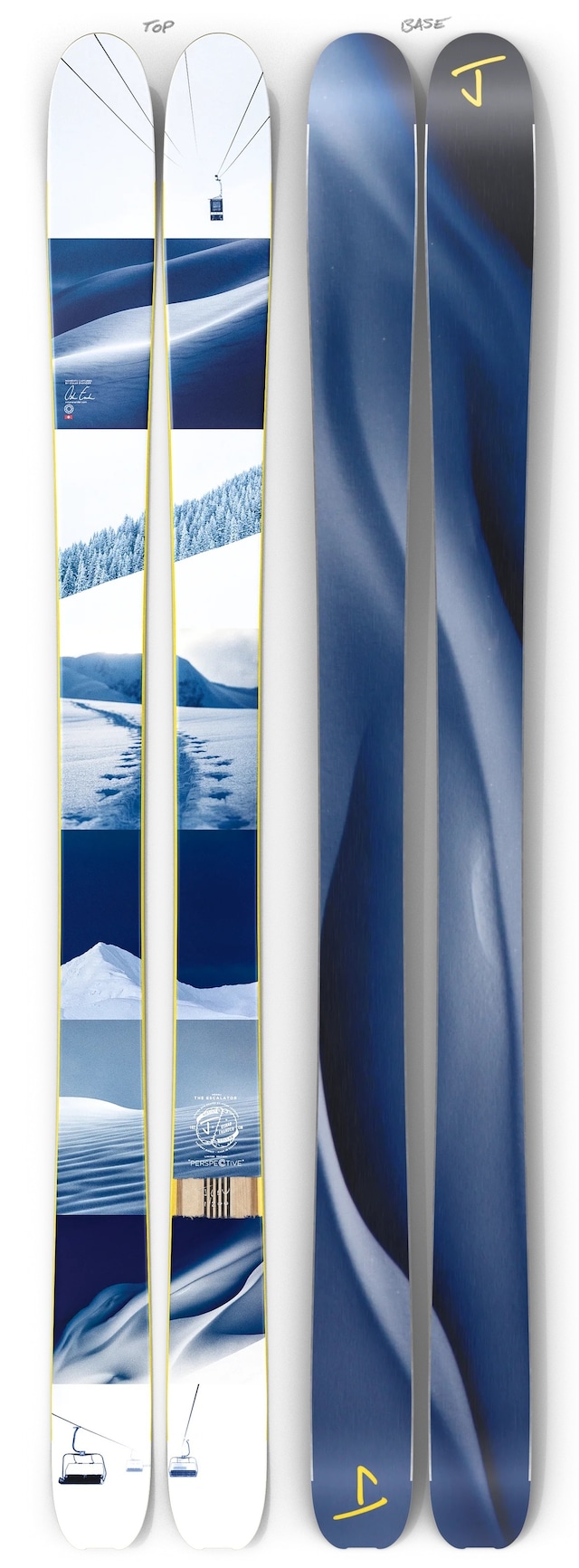 【予約特典つき】J skis エスカレーター 26/27「パースペクティブ」Oskar Enander x Jコラボ限定版スキー