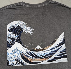 富嶽三十六景 神奈川沖浪裏 japan print tee 小岩店 | What'z up