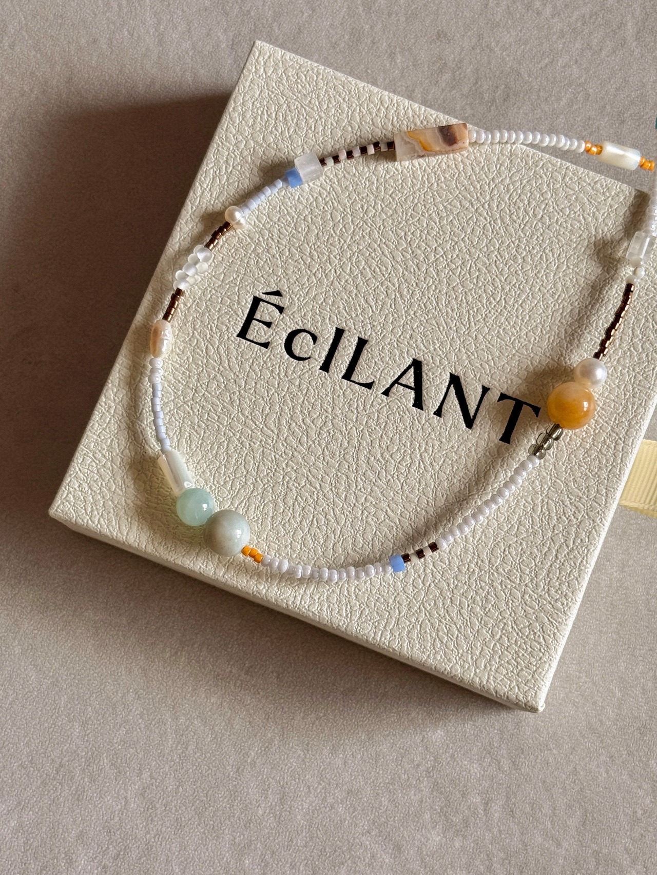 Light Mix - beads Necklace［BZN19］