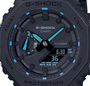 CASIO カシオ G-SHOCK Gショック カーボンコアガード構造 八角形フォルム GA-2100-1A2 ブラック 腕時計 メンズ レディース