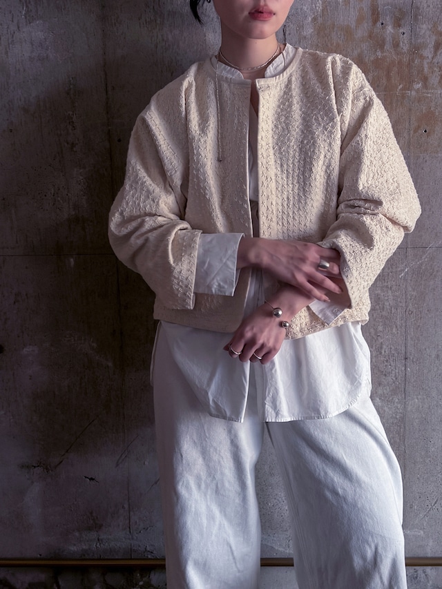 Thai/Sashiko Jackets(White) Thai/Sashiko Jackets(White)
