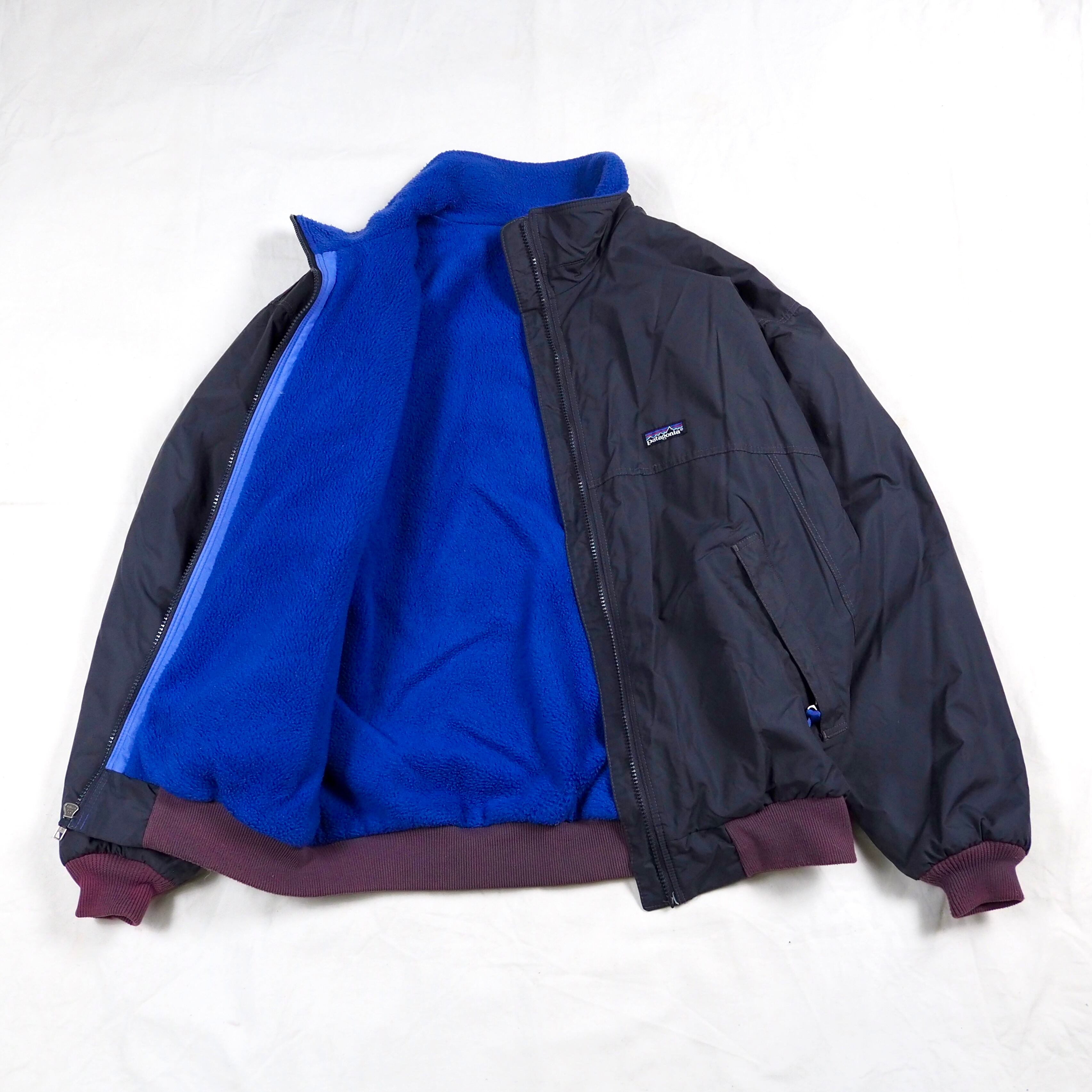 Patagonia shelled shynchilla fleece jacket L /USA