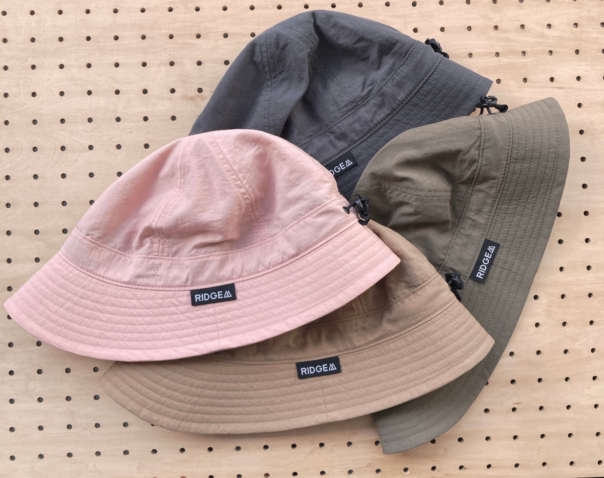 RIDGE リッジマウンテンギア Enough Hat イナフハット グレー 6421e02b0038e3a3c634b3adc96bcd