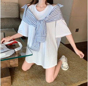 レディース トップス 5分袖 ラウンドネック オフショルダー フレア オーバーサイズ シンプル カジュアル おしゃれ こなれ感 ラフ 主役級 存在感 抜け感 ナチュラル 無地 ストライプ 春 夏 ママ 10代 20代 30代 40代 デート お出かけ 旅行 レストラン 女子会 休日 ショッピング コンサート ライブ お花見 合コン コンパ カフェ 楽ちん プレゼント 体型カバー 普段使い モテ 清楚 トレンド 流行 インスタ映え S M L XL ゆる 白 ベーシックカラー 大人カラー