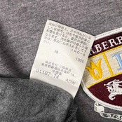 BURBERRY BLACK LABEL バーバリーブラックレーベル ワンポイント 半袖 ポロシャツ 2/グレー メンズ 三陽商会