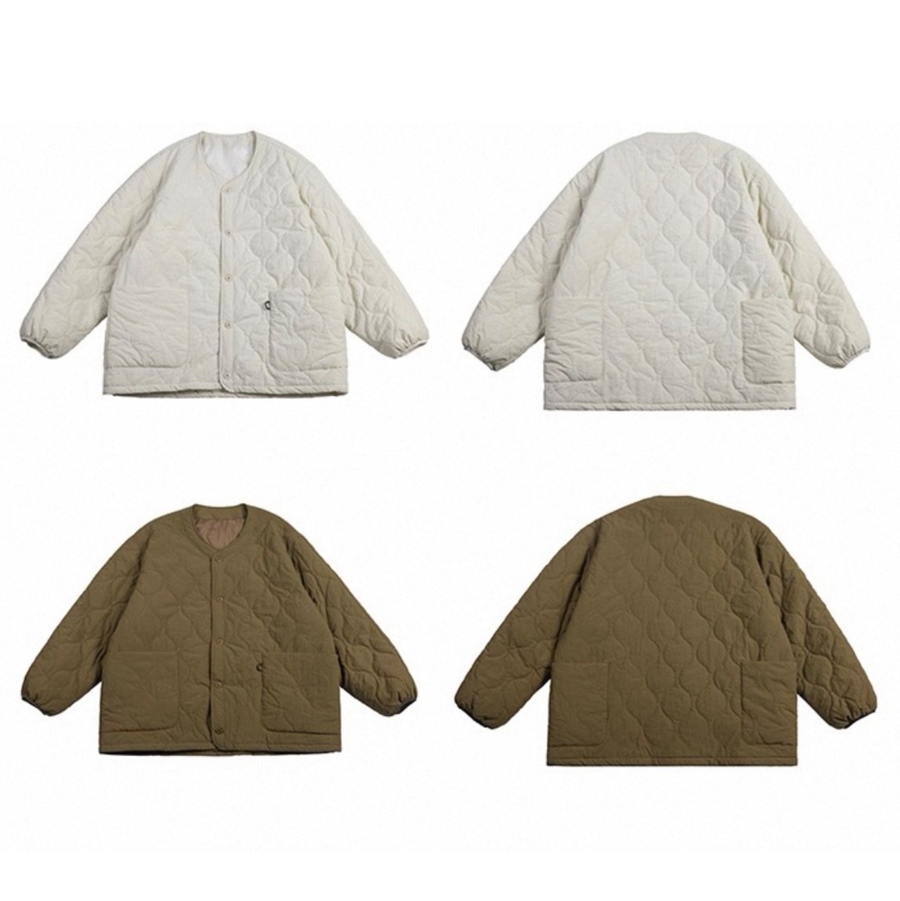 Oversized quilted liner jacket 1213 - 18
