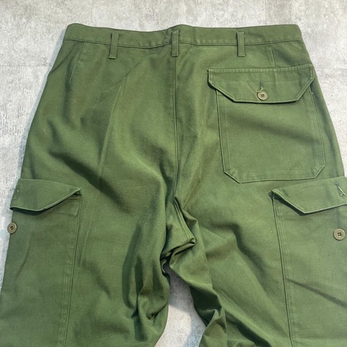60-80s スウェーデン軍 実物 M-59 フィールドパンツ C50 w31 詳細写真13