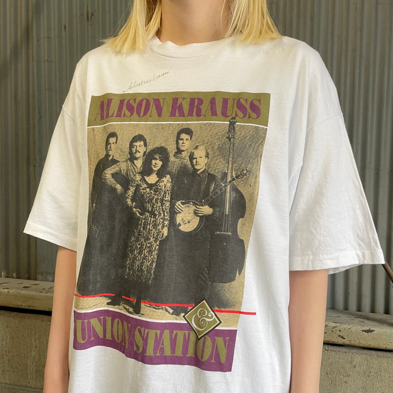 90年代 ALISON KRAUSS UNION STAITION アーティスト バンドTシャツ 
