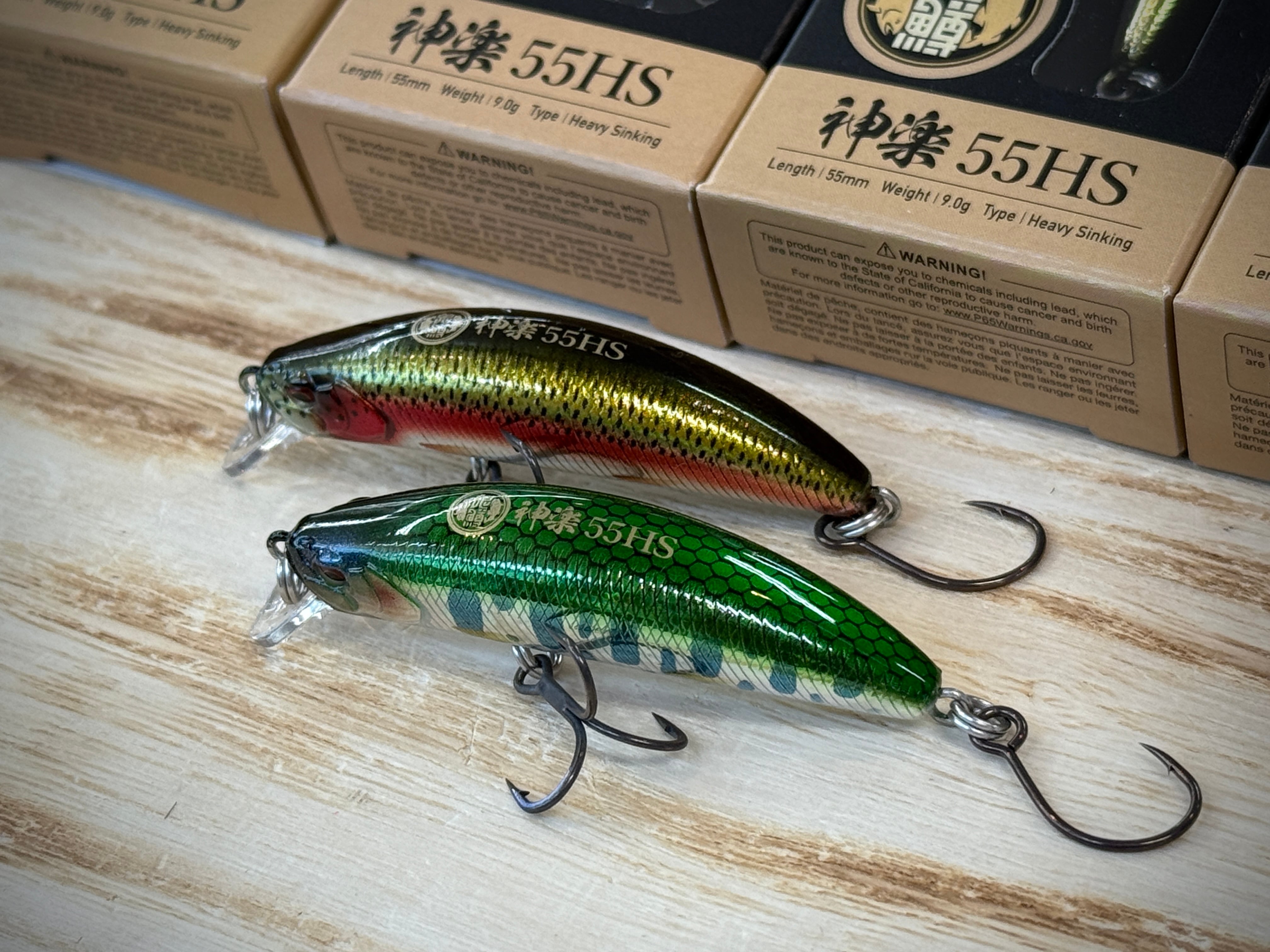 DUO 鬼鱒 オニマス 神楽 55F/55HS【2026年新サイズ】 | Fishing Tackle