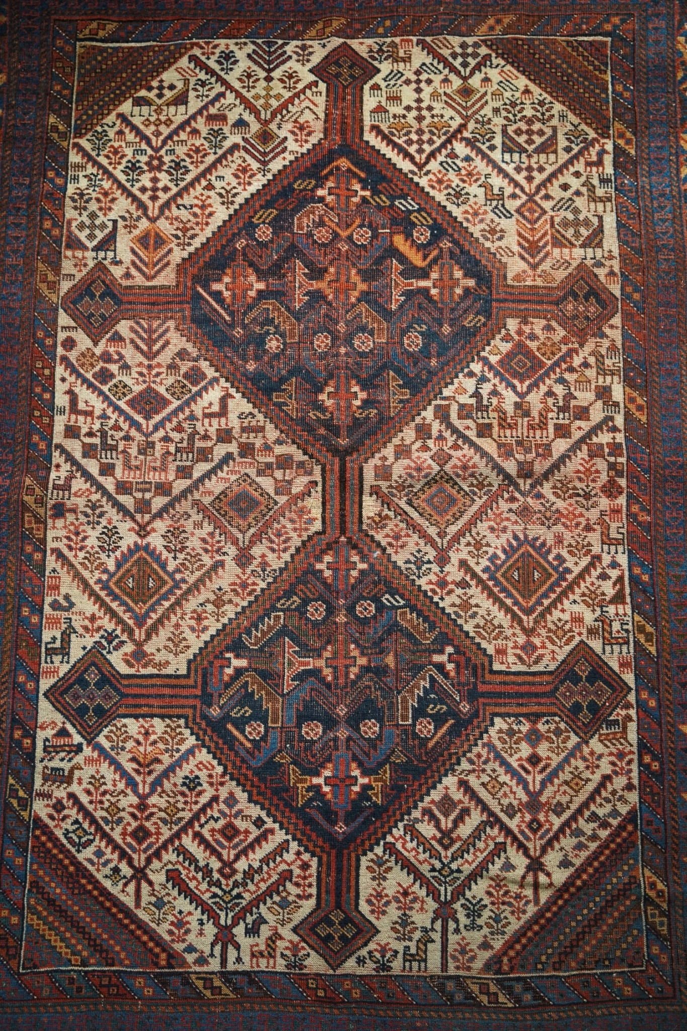 2336-Antique Khamse rug