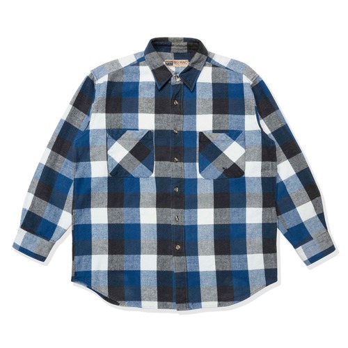 BIG MAC heavy flannel check shirt