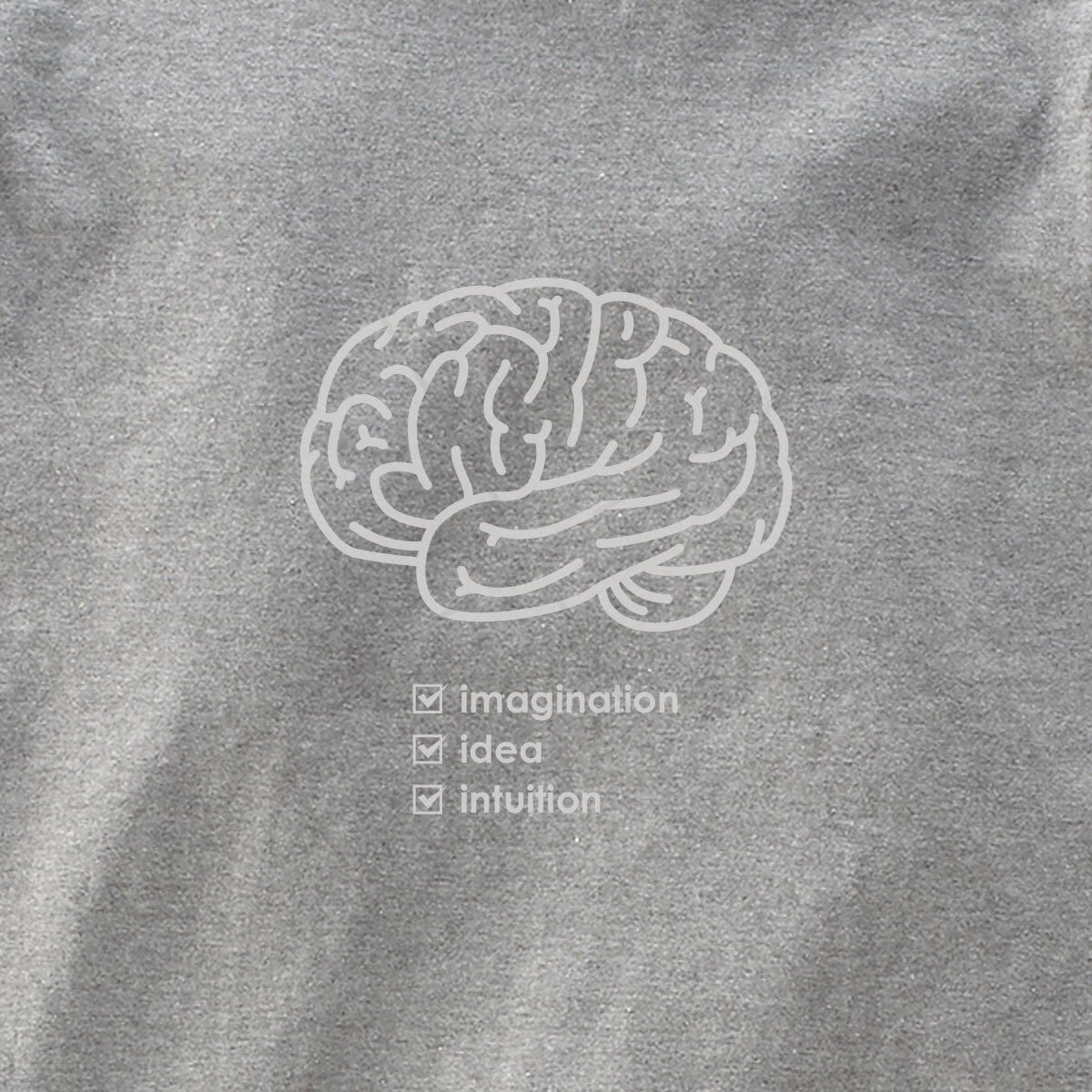 brain 脳 おもしろTシャツ os27  元気 ハツラツ ポップアート デザイン imagination 想像力 idea ひらめき intuition 直感