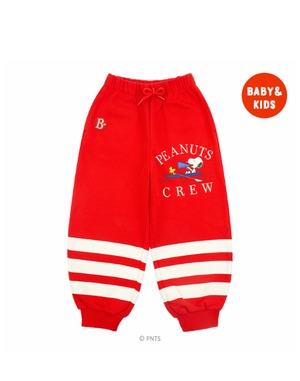 [BEBE DE PINO] PEANUTS crew tipping sweatpants 正規品 韓国ブランド 韓国ファッション 韓国代行 韓国通販 ベベドピノ bebedepino 日本 店舗 韓国 子供服