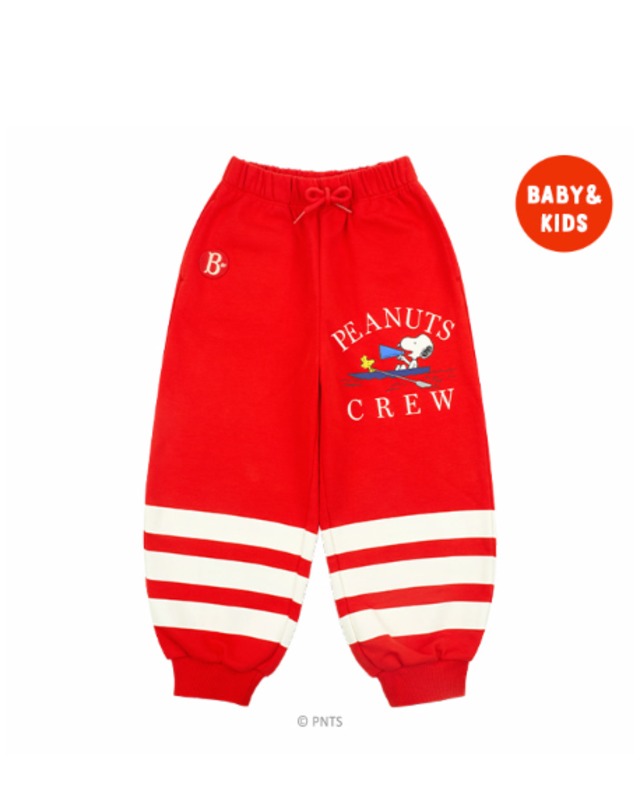 [BEBE DE PINO] PEANUTS crew tipping sweatpants 正規品 韓国ブランド 韓国ファッション 韓国代行 韓国通販 ベベドピノ bebedepino 日本 店舗 韓国 子供服