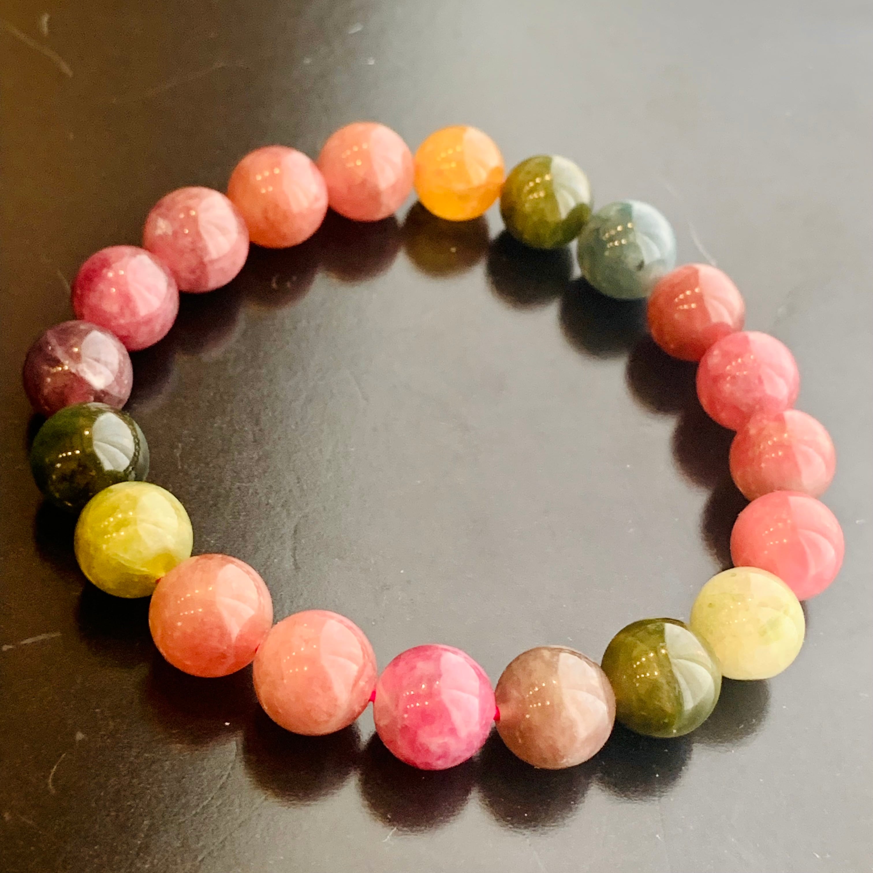 豪華キャンディートルマリン ブレスレット K18（⭐︎【高級  