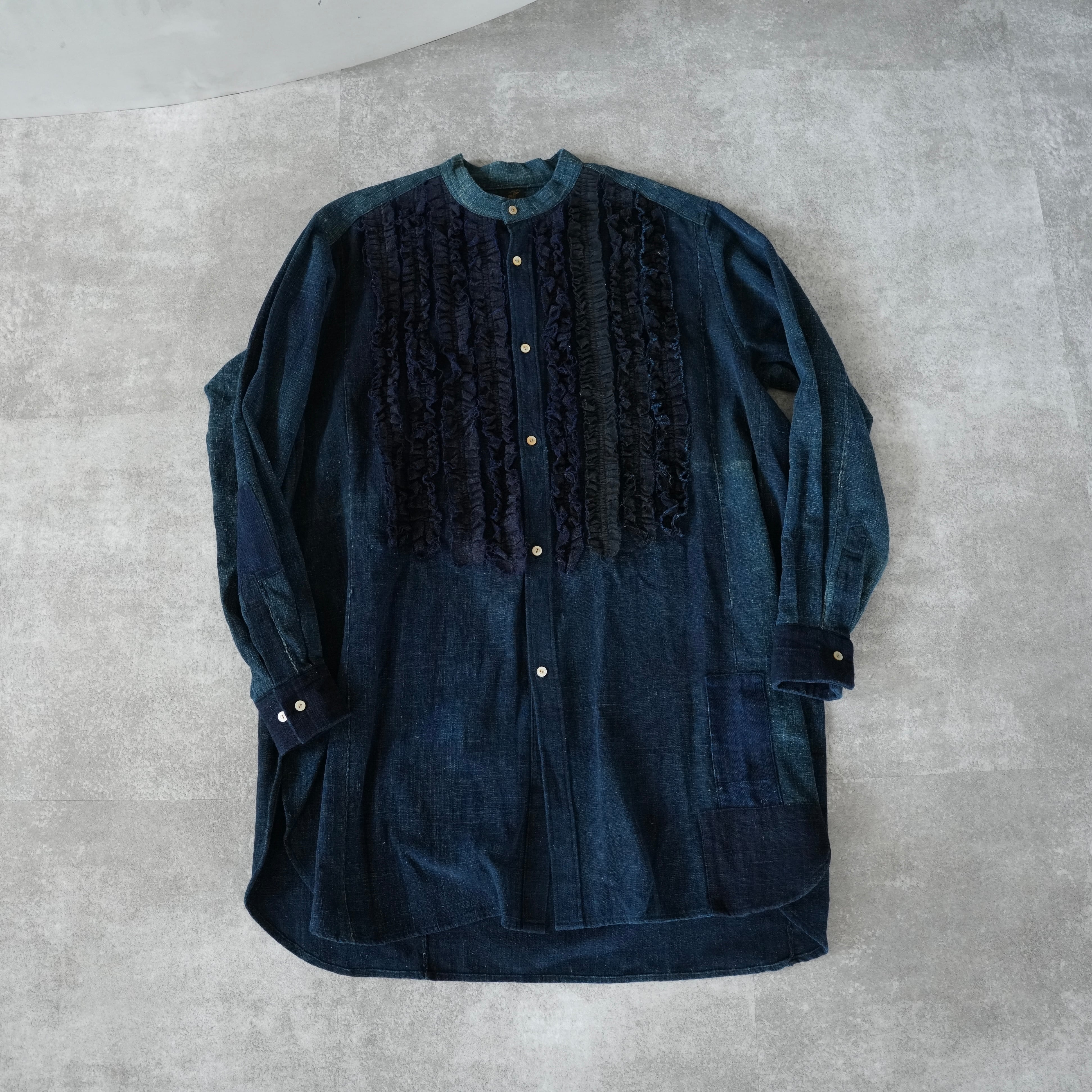 Hmong vintage ai frill long shirts