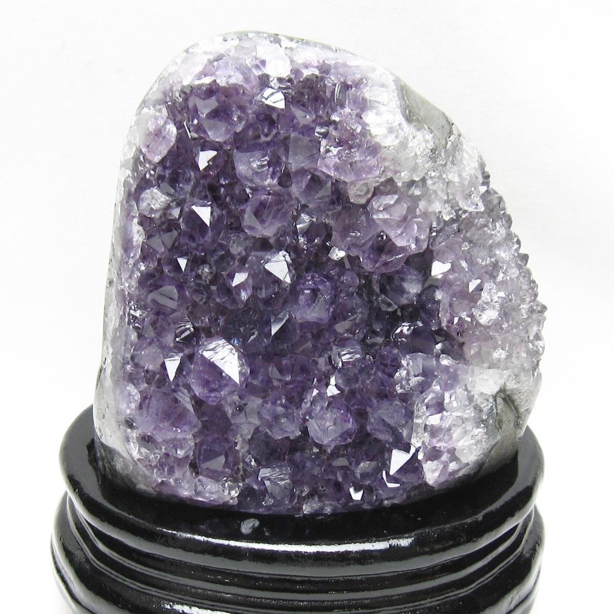 アメジスト クラスター ウルグアイ産 アメジスト 原石 amethyst 台座付属 一点物 182-8779