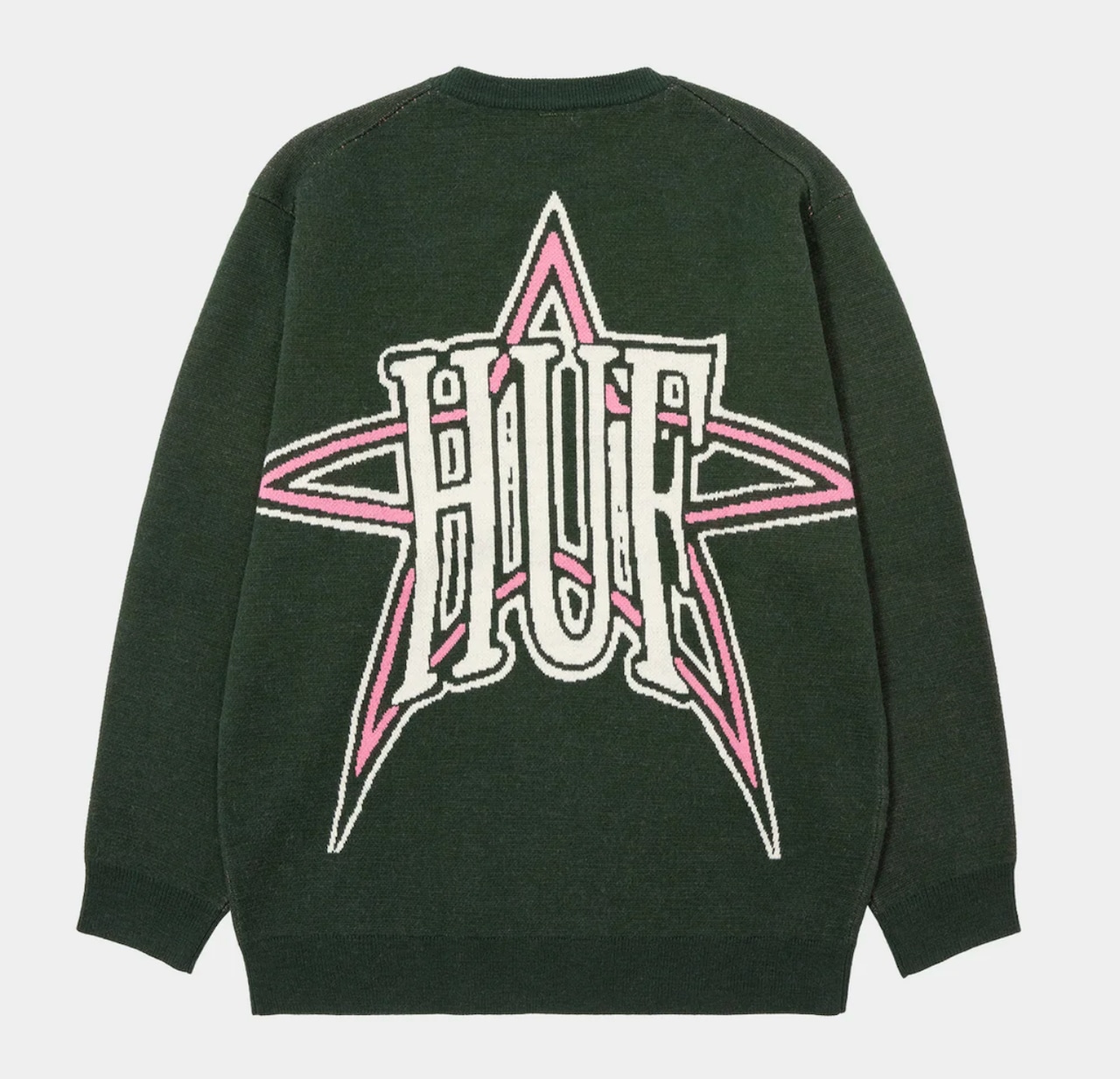 HUF】GALACTIC JACQUARD SWEATER ニット セーター【ハフ HUF】GALACTIC JACQUARD SWEATER ニット セーター【ハフ