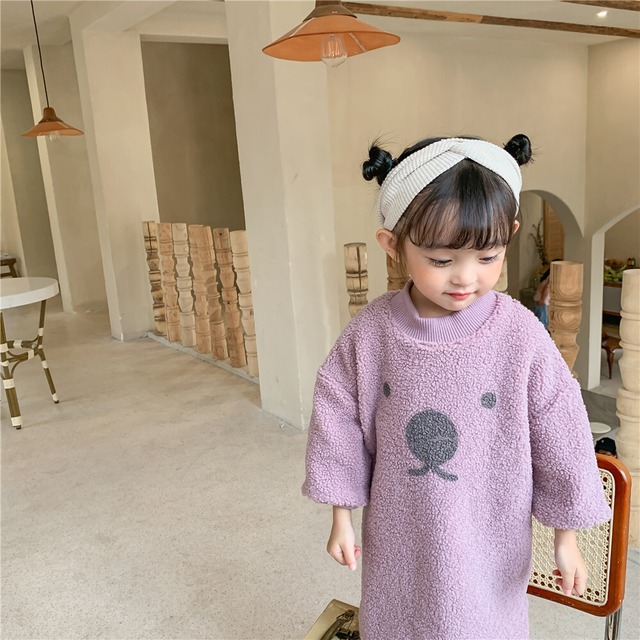 予約商品 くまさんロングワンピース クマ ベア 子供服 フリース ボア ロング丈 トレーナー ワンピース 女の子 未就学 小学校低学年 小学校高学年熊 韓国子供服 マキシ 90cm 100cm 110cm 1cm 130cm Lavoro 予約商品 くまさんロングワンピース クマ ベア 子供服 フリース ボア ロング丈 トレーナー ワンピース 女の子 未就学 小学校低学年 小学校高学年熊 韓国子供服 マキシ 90cm 100cm 110cm 1cm 130cm Lavoro
