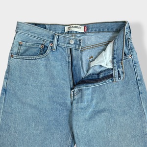 【LEVI'S】550 ジーンズ デニム ジーパン ワイドテーパード ジッパーフライ W32 L36 リーバイス ダメージ RELAXED FIT US古着