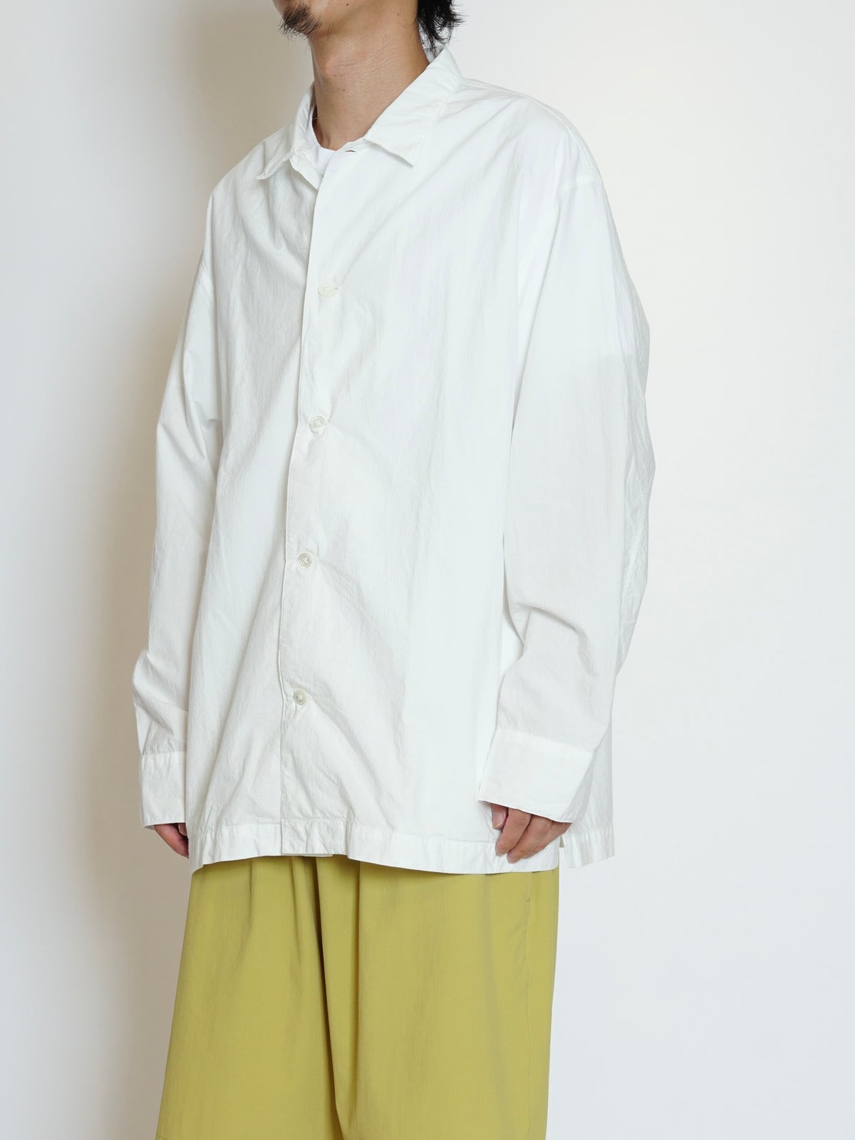 universal products. “ OPEN COLLOR SHIRTS ( White )” | H.inch