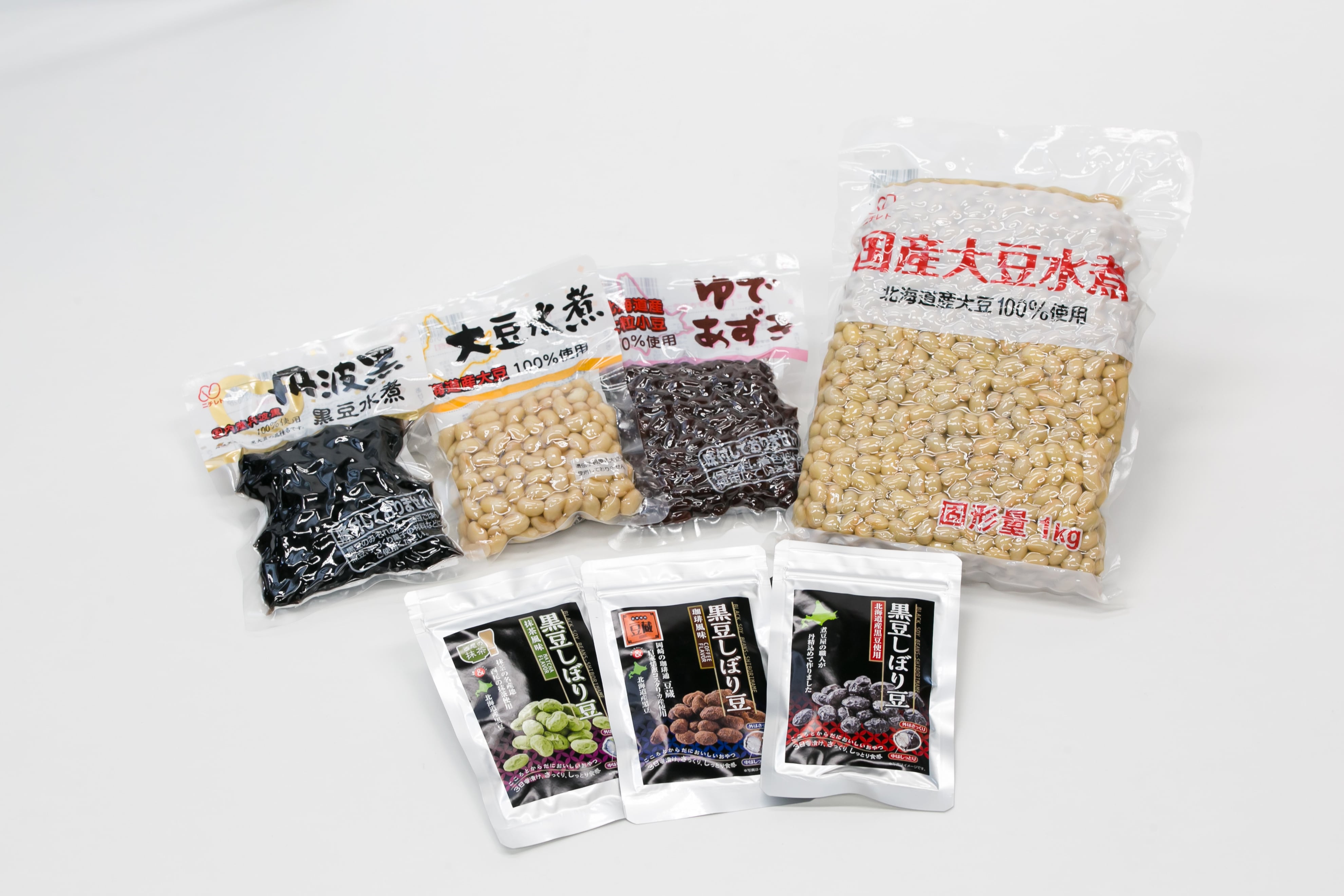 nichireto　丹波黒黒豆水煮　120g×20袋　豆の老舗専門店